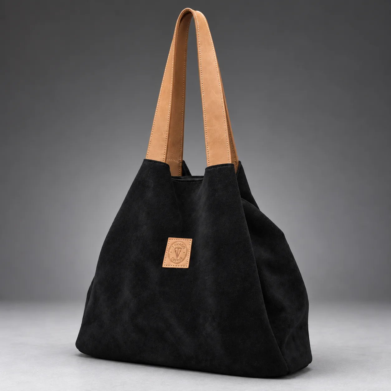 Bolso Gamuza Negro — foto 3
