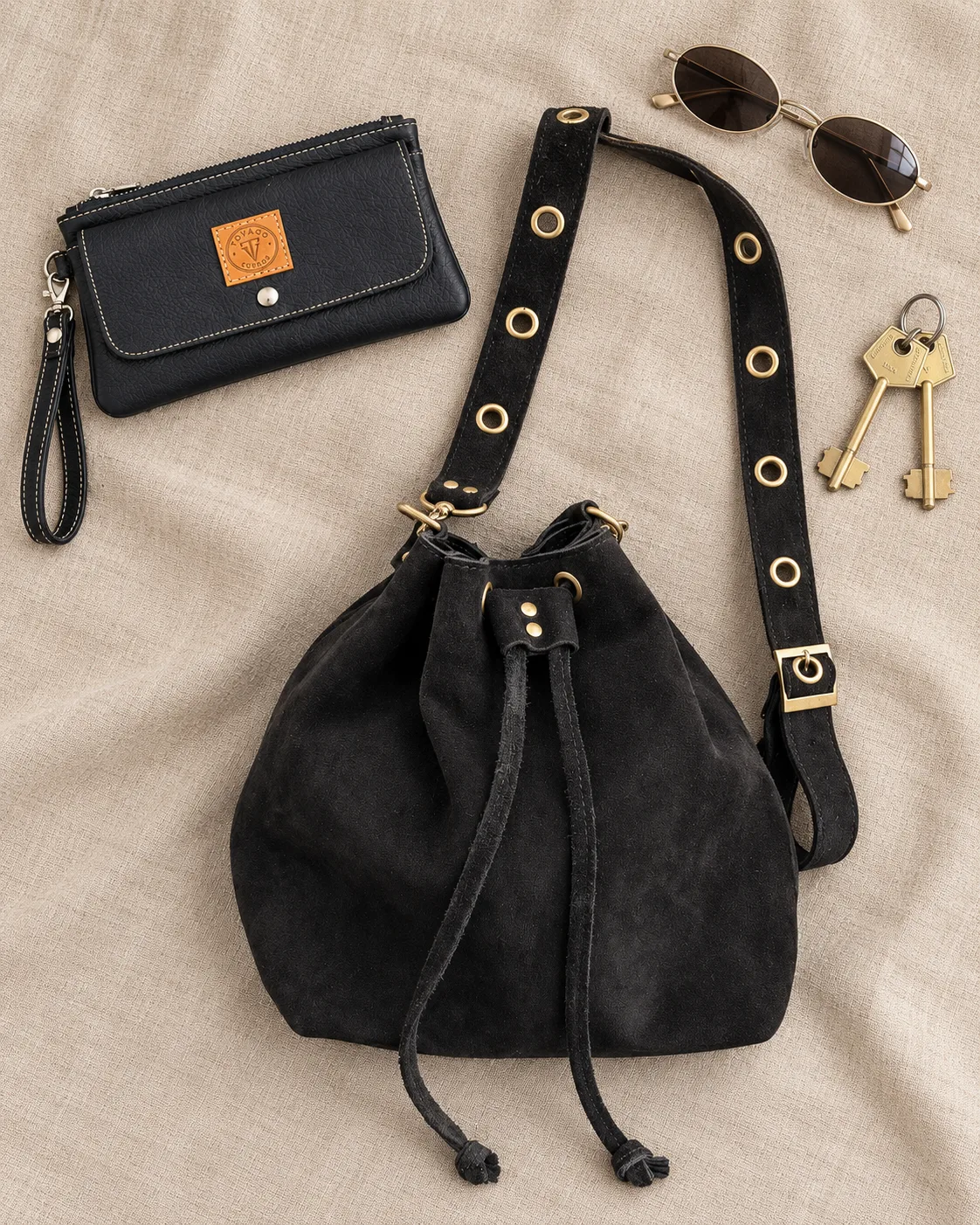 Bucket Gamuza Negra — foto 4